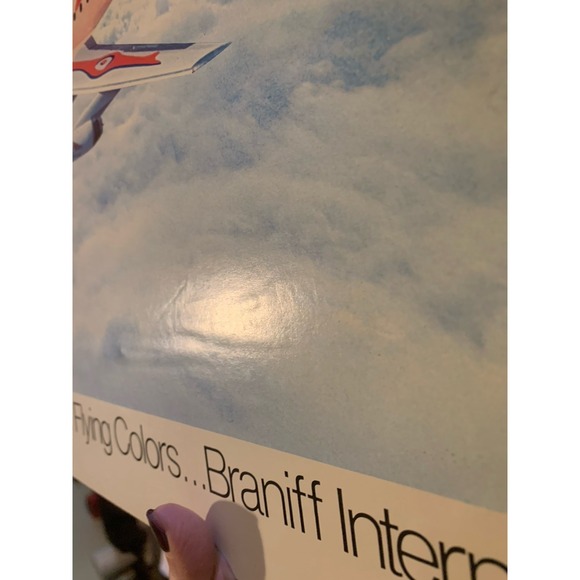 VTG Alexander Calder Braniff International Flying Colors South America Poster - Picture 9 of 11